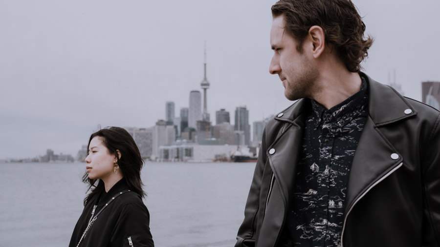 Elopement in Toronto: discovering the city with two artists